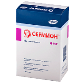 Сермион 4 мг 4 шт. лиофилизат для приготовления раствора для инъекций в Москве оптом купить