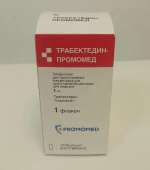 Трабектедин Промомед 1 мг 1 шт. лиофилизат для приготовления раствора для инфузий купить, оптом, цена, доставка, отзывы, Трабектедин Промомед 1 мг 1 шт. лиофилизат для приготовления раствора для инфузий инструкция по применению