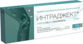 Интраджект гиалуформ синовиаль раствор для внутрисуставного введения 1% 2мл 1 шт. шприц в Москве оптом купить