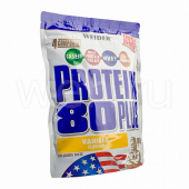 Weider Protein 80+ 500г ваниль пакет купить, в Москве, оптом, цена