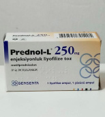 Преднол Л 250 мг 1 шт. лиофилизат для приготовления раствора флакон в Москве оптом купить
