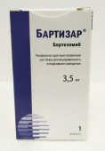 Бартизар 3,5 мг 1 шт. лиофилизат купить, оптом, цена, доставка, отзывы, Бартизар 3,5 мг 1 шт. лиофилизат инструкция по применению