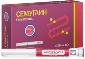Семуглин 0,25/0,5 мг/доза 3 мл (Семаглутид) раствор для подкожного введения (в комплекте с иглами 8 шт)  в Москве оптом купить