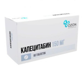 Капецитабин 150 мг 60 шт. таблетки купить, оптом, цена, доставка, отзывы, Капецитабин 150 мг 60 шт. таблетки инструкция по применению
