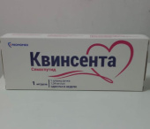 Квинсента раствор 1 мг/ доза (Семаглутид) картридж в шприц-ручке 3 мл 1 шт. + игла 9 шт. в Москве оптом купить