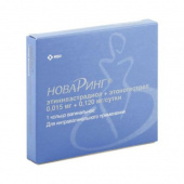 Новаринг 0,015 мг + 0,120 мг 1 шт. кольцо вагинальное в Москве оптом купить