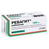 Ребагит 100 мг 90 шт. (Ребамипид) таблетки в Москве оптом купить