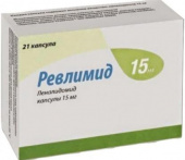 Ревлимид 15 мг 21 шт. (Леналидомид) капсулы купить, оптом, цена, доставка, отзывы, Ревлимид 15 мг 21 шт. (Леналидомид) капсулы инструкция по применению