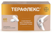 Терафлекс 500 мг + 400 мг (Глюкозамин + Хондроитина сульфат) 60 шт. капсулы в Москве оптом купить
