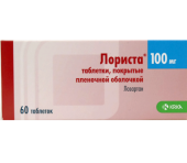 Лориста таблетки 100 мг 60 шт