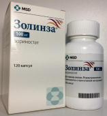 Золинза 100 мг 120 шт. (Вориностат) капсулы купить, оптом, цена, доставка, отзывы, Золинза 100 мг 120 шт. (Вориностат) капсулы инструкция по применению