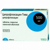 Ципрофлоксацин Тева в Москве оптом купить