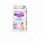 Merries Подгузники 9-14 кг 54 шт купить, в Москве, оптом, цена, инструкция по применению, аналоги