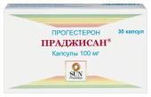 Праджисан 100 мг (Прогестерон) 30 шт. капсулы в Москве оптом купить