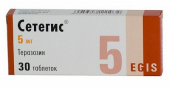 Сетегис 5 мг 30 шт. (Теразозин) таблетки в Москве оптом купить Сетегис 5 мг 30 шт. (Теразозин) таблетки в Москве оптом купить