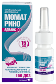 Момат Рино Адванс спрей назальный дозир. 140 мкг+50 мкг/доза флакон 150 доз в Москве оптом купить Момат Рино Адванс спрей назальный дозир. 140 мкг+50 мкг/доза флакон 150 доз в Москве оптом купить