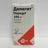 Допегит 250 мг 50 шт. (Метилдопа) таблетки в Москве оптом купить