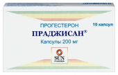Праджисан 200 мг (Прогестерон) 10 шт. капсулы в Москве оптом купить