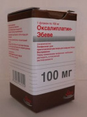 Оксалиплатин Эбеве 100 мг