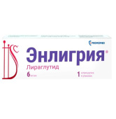 Энлигрия 6 мг/мл 3 мл 1 шт. (Лираглутид) шприц-ручка раствор для подкожного введения в Москве оптом купить Энлигрия 6 мг/мл 3 мл 1 шт. (Лираглутид) шприц-ручка раствор для подкожного введения в Москве оптом купить