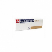 Бидоп Кор 2,5мг  28шт в Москве оптом купить