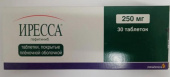 Иресса 250 мг 30 шт. (Гефитиниб) таблетки купить, оптом, цена, доставка, отзывы, Иресса 250 мг 30 шт. (Гефитиниб) таблетки инструкция по применению