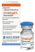 Оницит 0,25 мг/ 5 мл 1 шт. (Палоносетрон) раствор для внутривенного введения купить, оптом, цена, доставка, отзывы, Оницит 0,25 мг/ 5 мл 1 шт. (Палоносетрон) раствор для внутривенного введения инструкция по применению