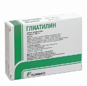 Глиатилин капсулы 400 мг 14 шт