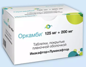 Оркамби 125 мг+200 мг 112 шт. таблетки в Москве оптом купить