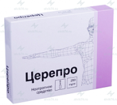 Церепро 250 мг/мл 4 мл 5 шт. раствор для внутривенного и внутримышечного введения ампулы в Москве оптом купить