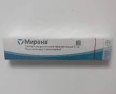 Мирена спираль внутриматочная 52 мг (20 мкг/ 24 часа) 1 шт. (Левоноргестрел) Байер ой Финляндия в Москве оптом купить