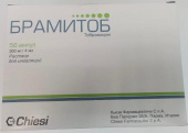 Брамитоб 300 мг/4 мл 56 шт. (Тобрамицин) раствор для ингаляций купить, оптом, цена, доставка, отзывы, Брамитоб 300 мг/4 мл 56 шт. (Тобрамицин) раствор для ингаляций инструкция по применению