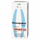 Вильпрафен 250 мг/ 5мл 15 г гранулы для суспензии в Москве оптом купить