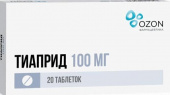 Тиаприд 100 мг 20 шт. таблетки в Москве оптом купить
