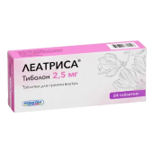 Леатриса 2,5 мг (Тиболон) 84 шт. таблетки в Москве оптом купить