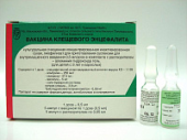 Вакцина клещевого энцефалита 1 доза (0,5 мл) 0,5 мл 5 шт. в Москве оптом купить