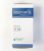 Нормокинезтин 25 мг 112 шт. (Тетрабеназин) таблетки, Гиперкинетические двигательные нарушения при хорее Гентингтона в Москве оптом купить