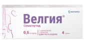 Велгия 0,5 мг/доза 1,5 мл (Семаглутид) раствор для подкожного введения (в комплекте с иглами - 5шт)   в Москве оптом купить