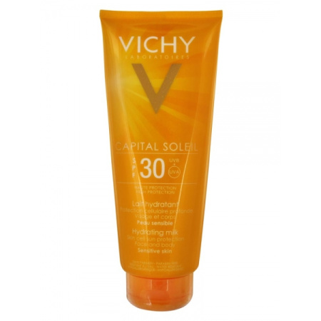 Виши Капитал Солей Capital Soleil молочко для всей семьи SPF 30+ 200 мл по цене 650 руб. купить в Москве оптом