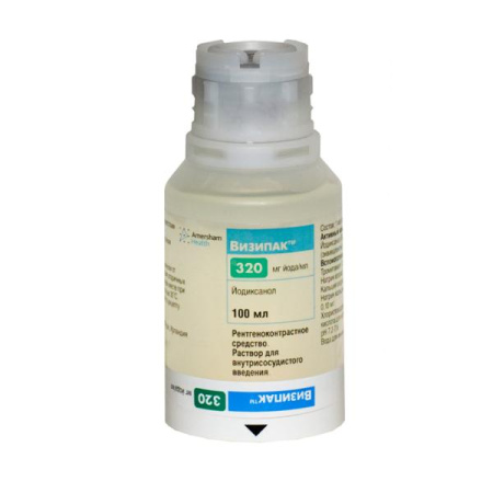 Визипак 320 мг/мл 100 мл 10шт. флаконы по цене 25 700 руб. купить в Москве оптом
