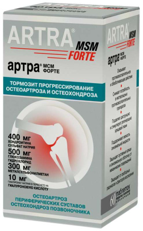 Артра мсм форте 60 шт таблетки по цене 1 937 руб. купить в Москве оптом