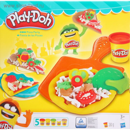 Игровой набор для лепки "Пицца" по цене 1 132 руб. купить в Москве оптом, инструкция по применению, аналоги