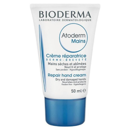 Биодерма Атодерм Bioderma Atoderm крем для рук восстанавливающий 50 мл