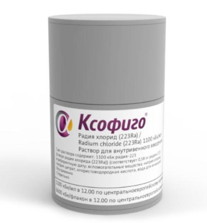 Ксофиго 1100 кБк/мл 6 мл 1 шт. (Радия хлорид 223 Ra) раствор для инъекций купить, оптом, цена, доставка, отзывы, Ксофиго 1100 кБк/мл 6 мл 1 шт. (Радия хлорид 223 Ra) раствор для инъекций инструкция по применению, аналоги