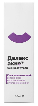 Делекс-Акне гель увлажняющий   по цене 528 руб. купить в Москве оптом