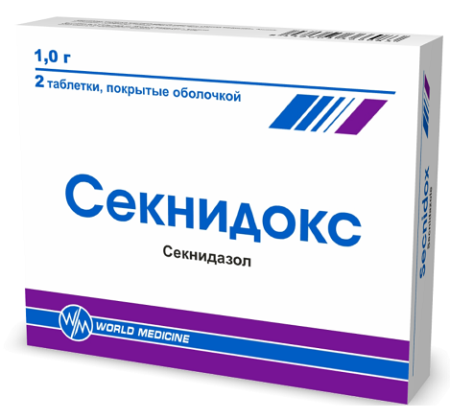 Секнидокс 1 г  по цене 588 руб. купить в Москве оптом