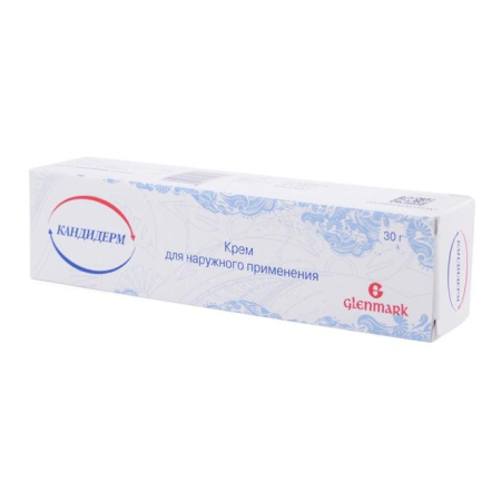 Кандидерм крем 30 г по цене 832 руб. купить в Москве оптом