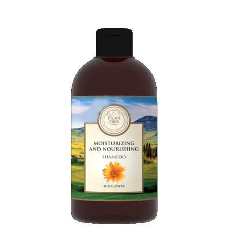 Шампунь Фьери Дея Увлажнение и питание с экстрактом семян подсолнуха 500 мл по цене 437 руб. купить в Москве оптом