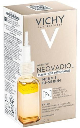 Виши Неовадиол сыворотка для кожи в период менопаузы Бифазная 30 мл Vichy neovadiol по цене 3 550 руб. купить в Москве оптом