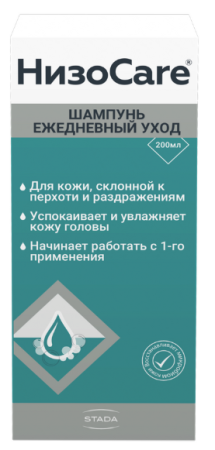 Низокеа шампунь ежедневный уход 200 мл  по цене 712 руб. купить в Москве оптом